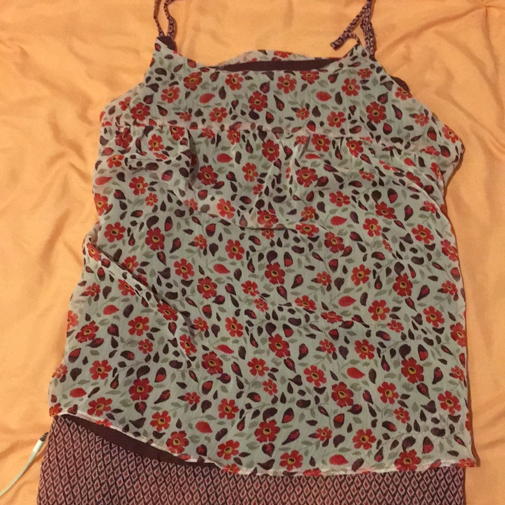 It is a top with a lot of colors